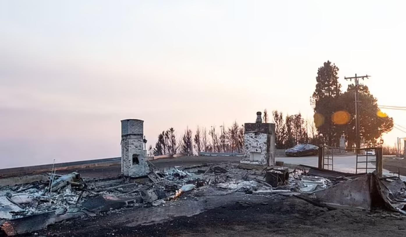 外媒：加州山火蔓延，拜登兒子亨特在洛杉磯租住的豪宅被“夷爲平地”