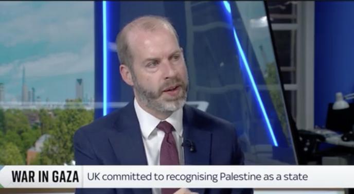 英媒：英大臣透露，英國政府將在本屆議會期間承認巴勒斯坦國