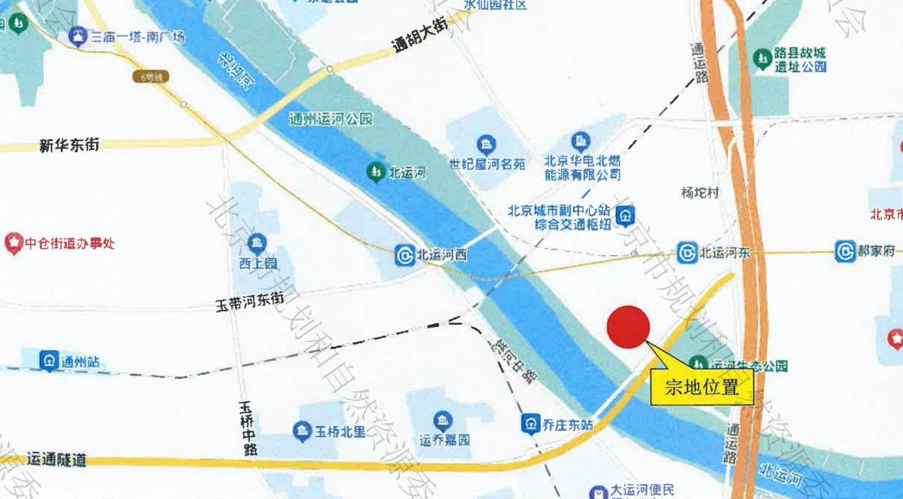 中建玖合以74.91億元底價摘得北京城市副中心組團地塊