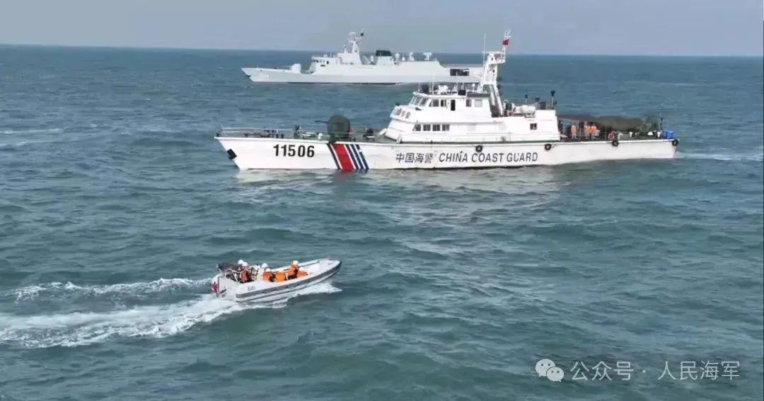 海軍+空軍+海警，聯合訓練現場！