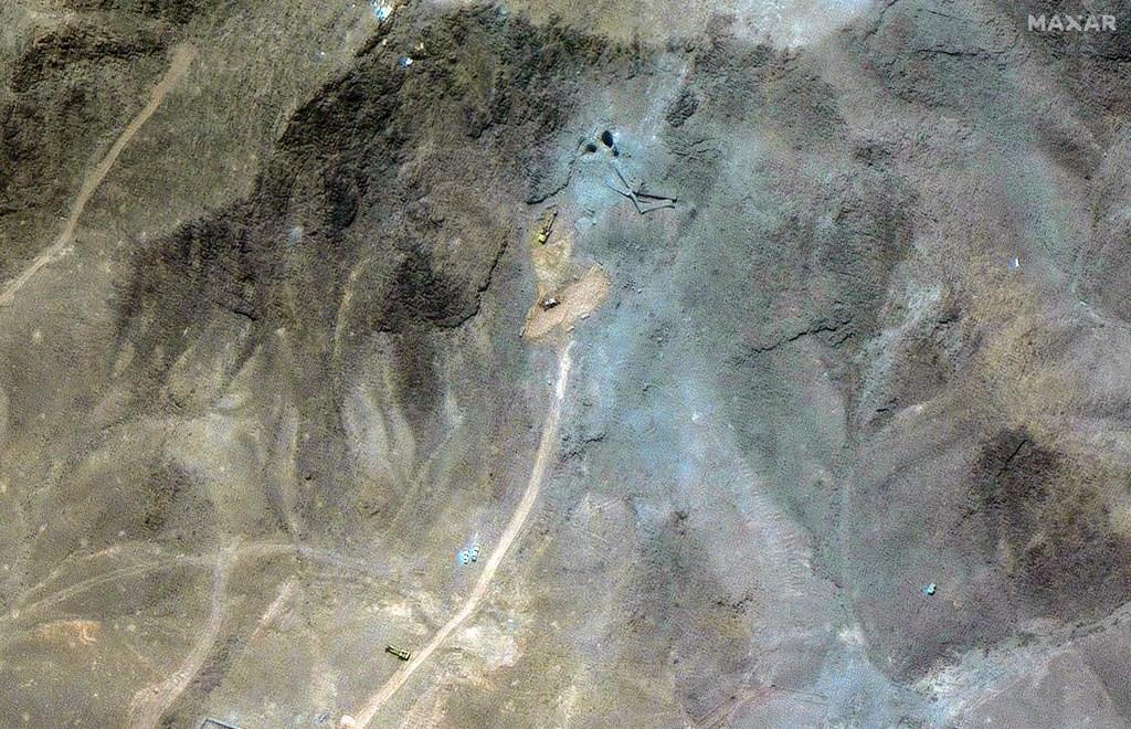 最新衛星圖曝光！美媒：美軍空襲5天后，伊朗福爾道核設施附近現施工跡象