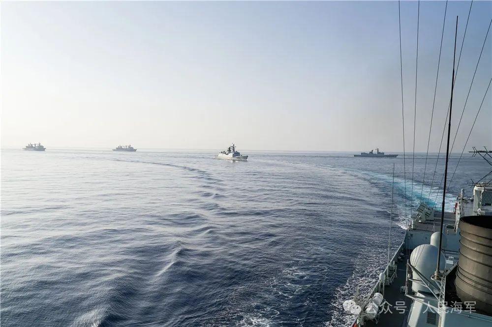 第45、46批護航編隊，亞丁灣分航！