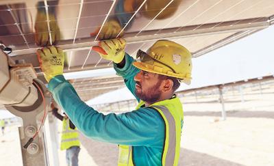 中企在沙特承建全球最大在建單體光伏電站項目——“攜手打造沙中新能源合作標杆”