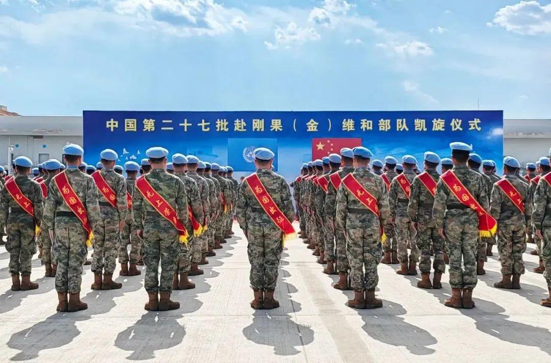 運-20迎接，中國赴剛果（金）維和官兵凱旋！