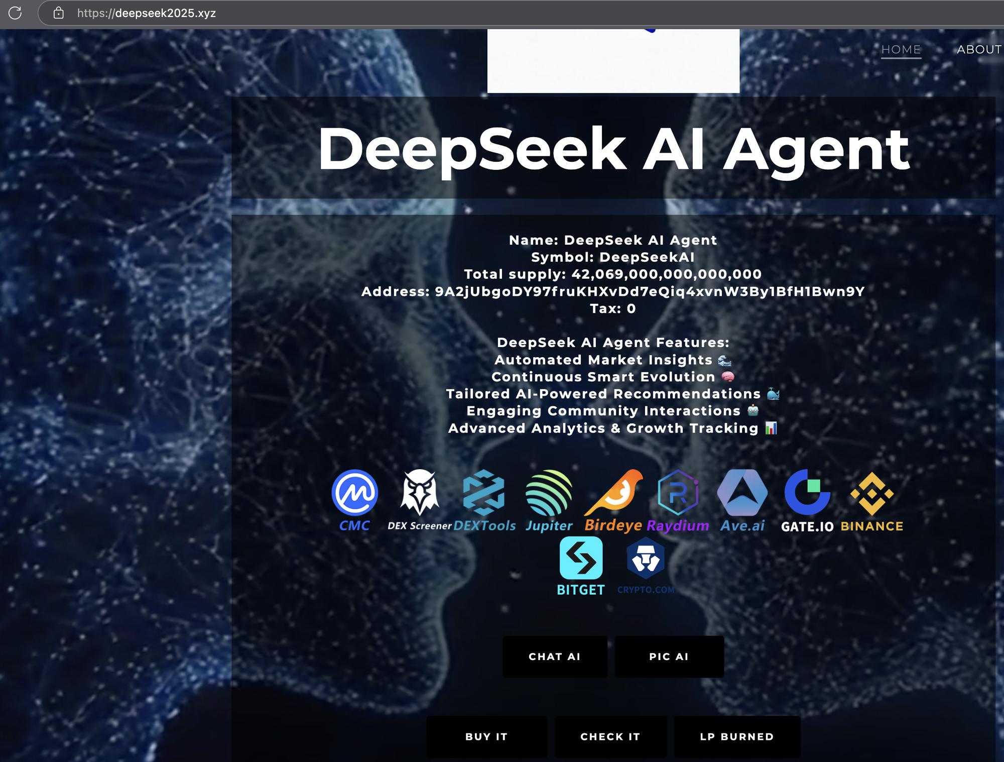 奇安信預警：警惕山寨 DeepSeek，已發現2650個釣魚陷阱
