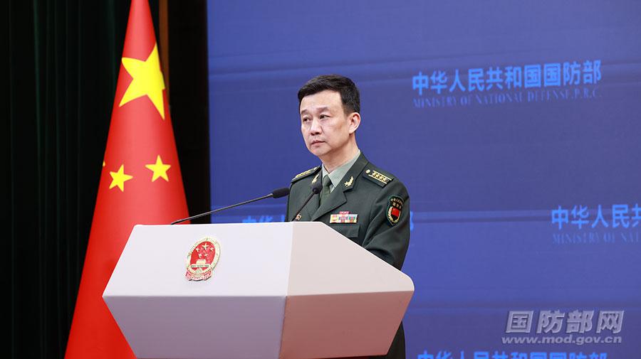 國防部：堅決反對美方憑空製造敵人的危險做法