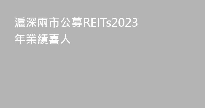 滬深兩市公募REITs2023年業績喜人