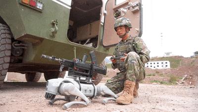 機器狗扛槍亮相！