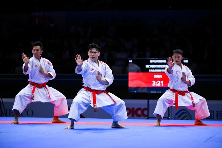 澳門隊奪得十五運會空手道項目首金