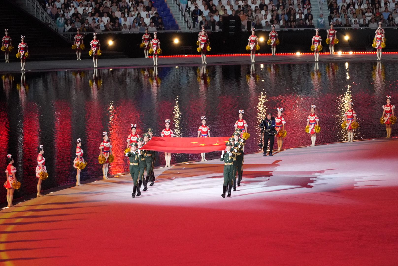 驕傲轉存！五星紅旗入場高清大圖