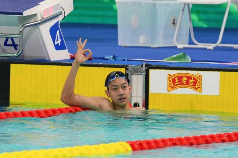 十五運會丨張展碩勇奪三金：挑戰自我，遊向巔峯