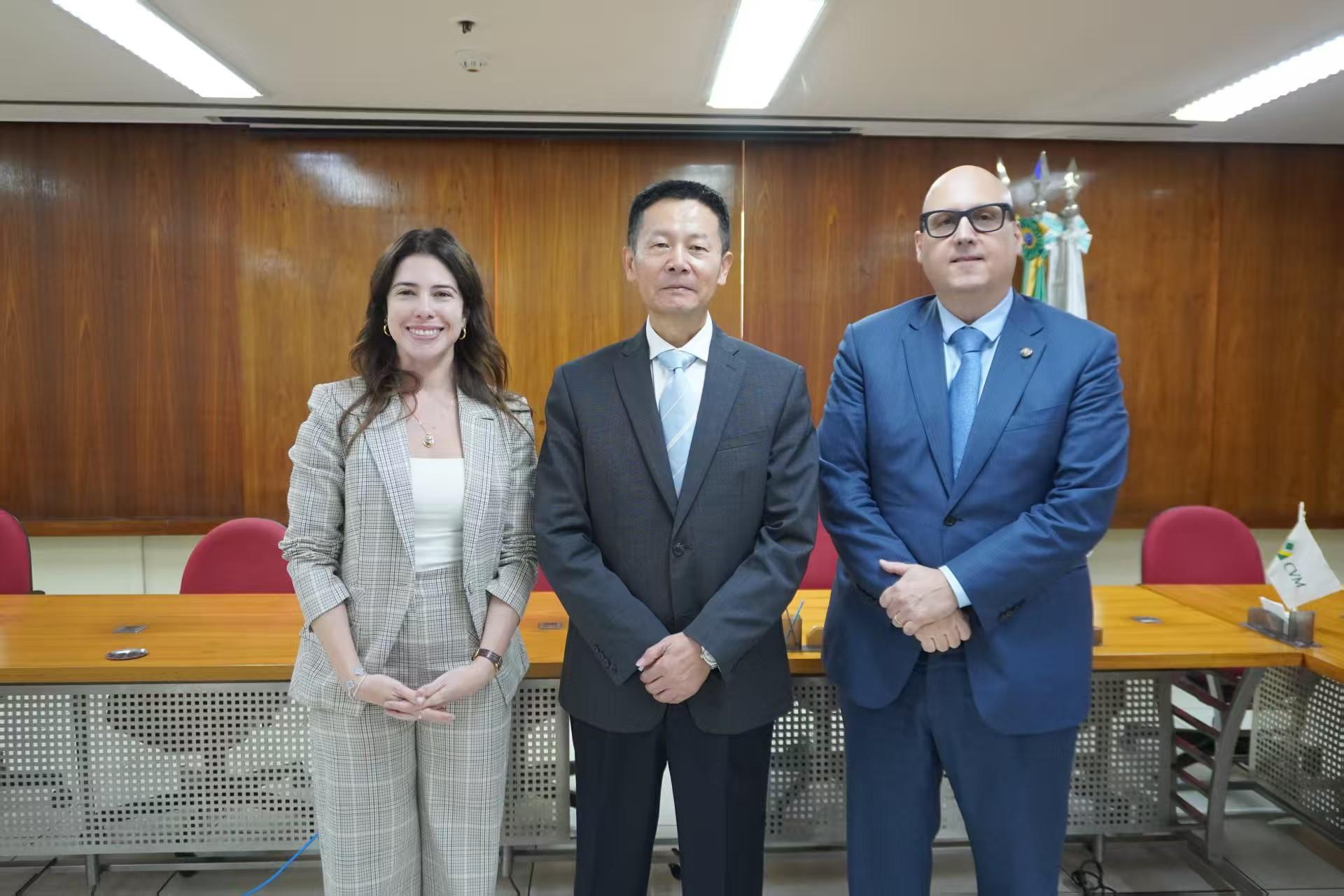 吳清主席訪問法國、巴西金融監管部門並與國際機構投資者代表座談