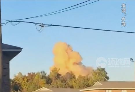 美國一化工廠發生爆炸，造成有毒氨氣泄漏，周邊部分地區緊急疏散