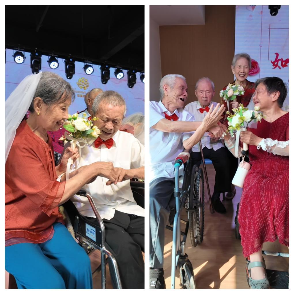 江西宜春：銀髮集體婚禮 傳遞愛情溫暖