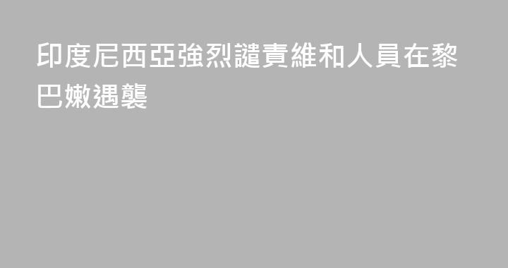 印度尼西亞強烈譴責維和人員在黎巴嫩遇襲